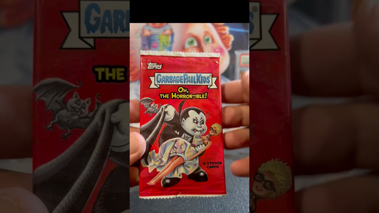 Oh the Horror-ible Garbage Pail Kids #shorts #gpk