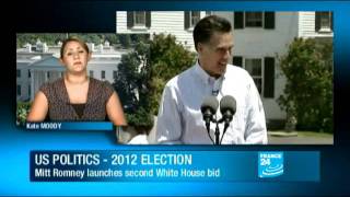 Republicans (USA) - Mitt Romney enters 2012 White House race