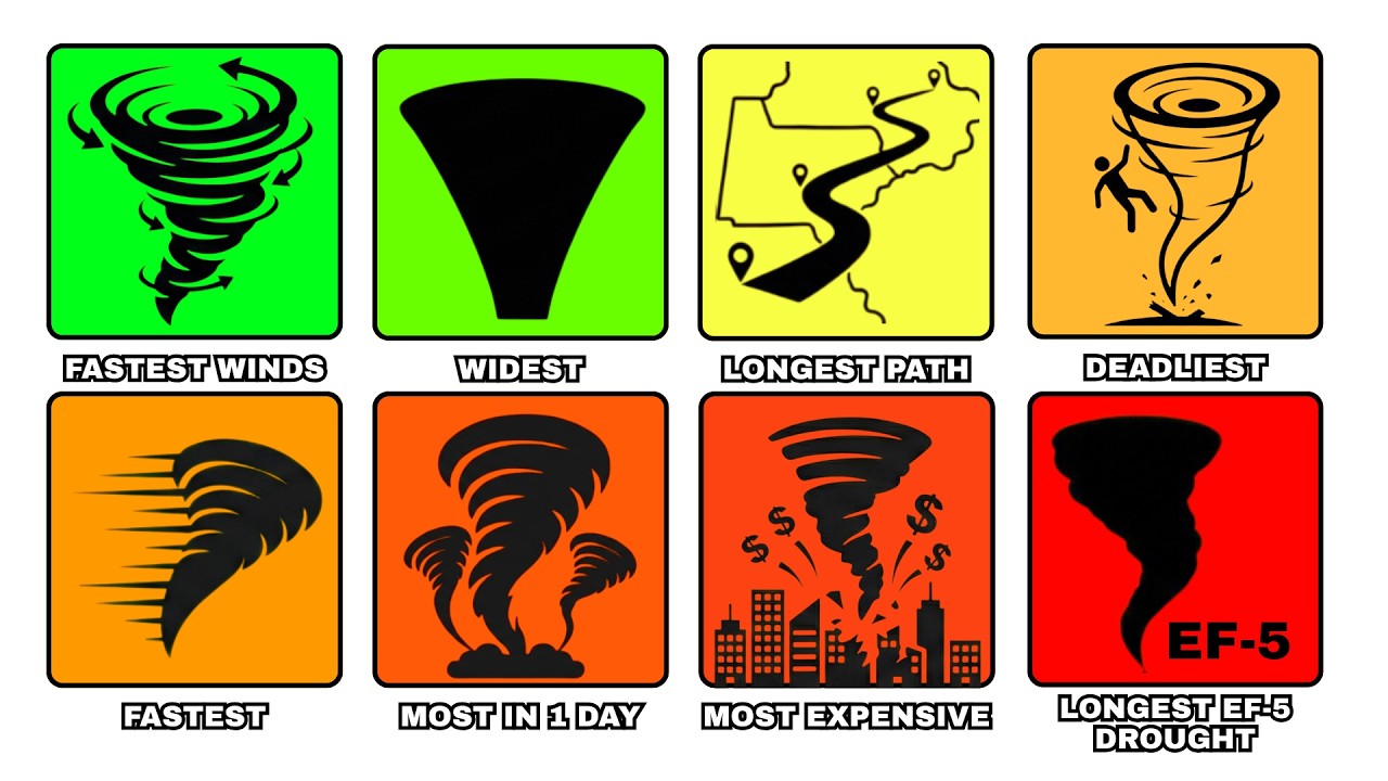 Every UNBELIEVABLE Tornado Record Explained In 8 Minutes - YouTube