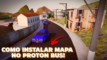 Como Instalar Mapas No Proton Bus Simulator!! - (Tutorial Completo) - Android 12+