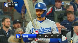 Плей-офф МЛБ 2021. Финал NL: Los Angeles Dodgers @ Atlanta Braves. Матч 1 (16.10.2021) [RU]