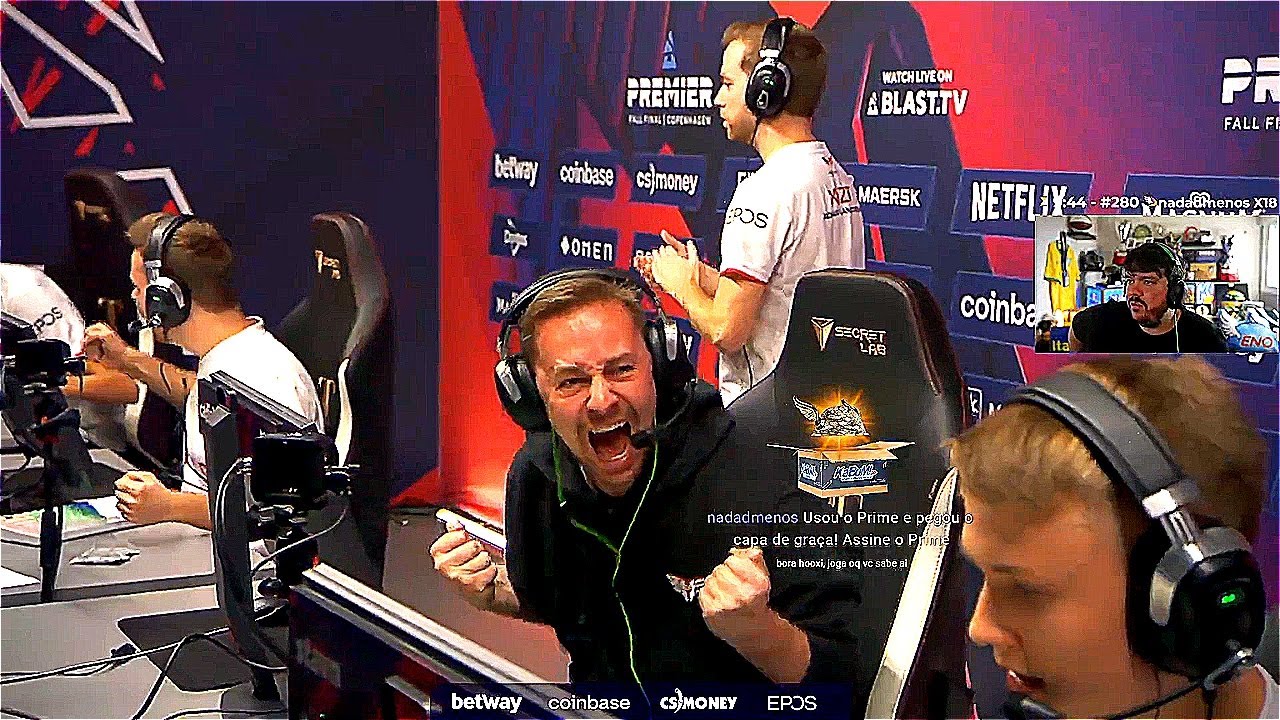 Cadian perde a linha quando marca o 15º contra a G2 CS:GO - YouTube