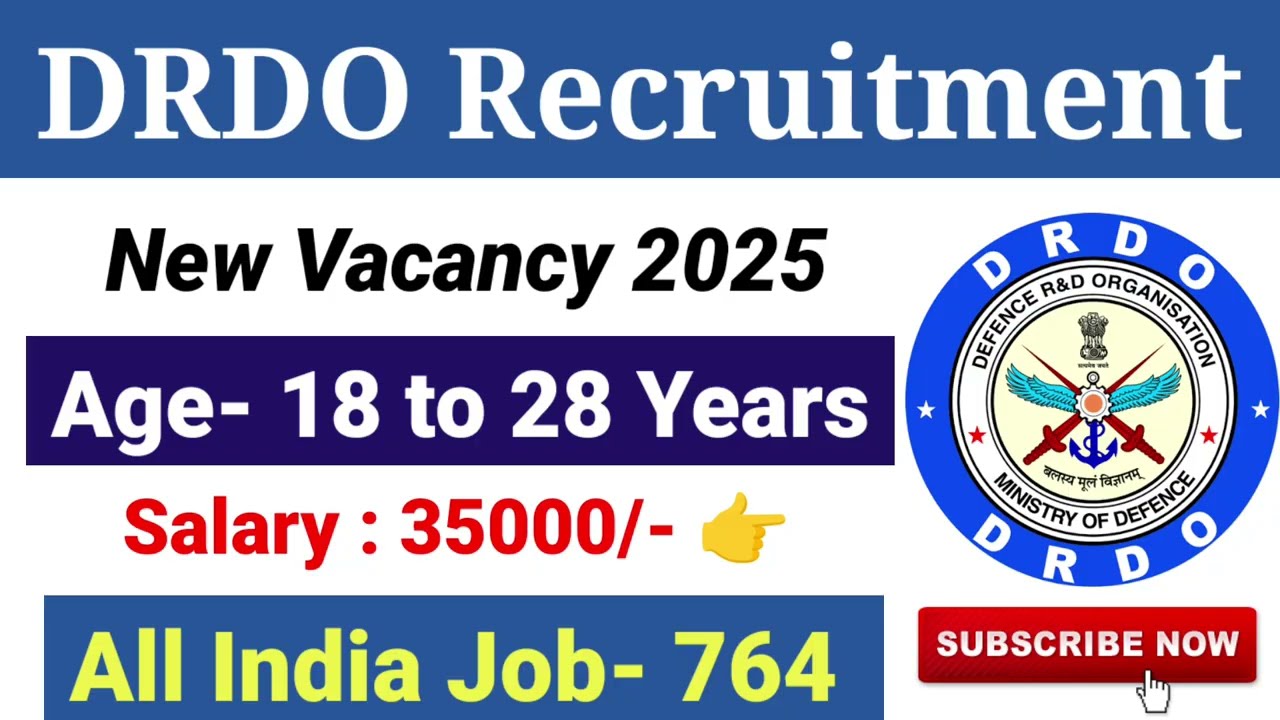ITI jobs notification 2025 | DRDO bharti 2025 | ITI Technician recruitment | DRDO New vacancy 2025| 
