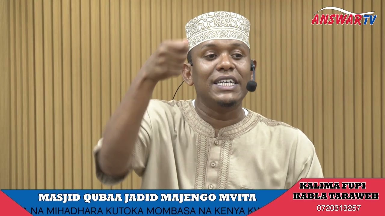 10 KUITAKASA NAFSI SIO BID'A  SHEIKH ALI ABUBAKAR