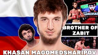 Khasan Magomedsharipov MMA Highlights- Zabit Younger Brother- Undefeated Featherweight Prospect