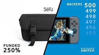 Séfu Switch Bag -- Designer Carry Solution For The Nintendo Switch