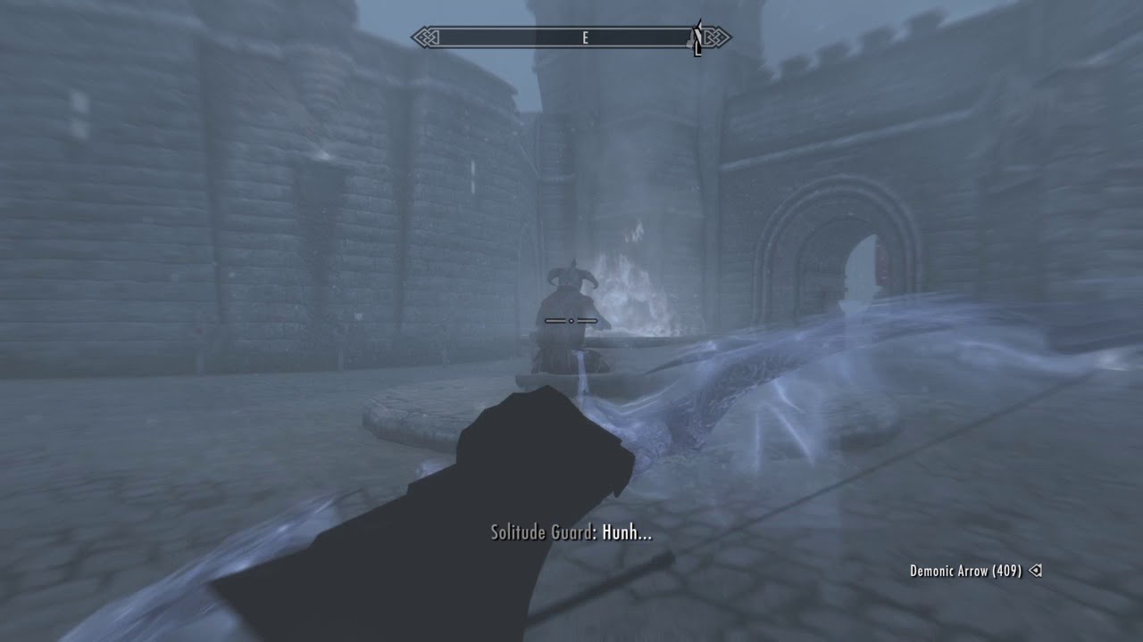 Skyrim Slow Mo Matrix - YouTube