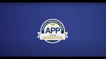 APP Virtual Graduation - Spring/Summer 2020
