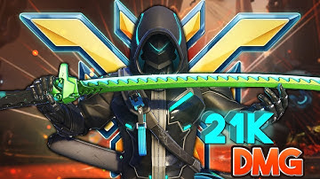 Smurfing in T500 as Genji (Overwatch 2)