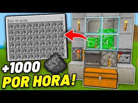 NOVA FARM de CREEPER MUITO EFICIENTE para Minecraft Bedrock 26.2+