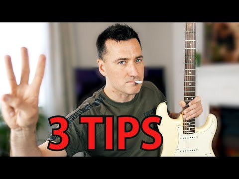3 TIPS THAT WILL INSTANTLY IMPROVE YOUR GUITAR PLAYING!!!
