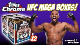 UFC MEGA Boxes! One Auto and 10 X-Fractors per box! Are these worth the money? 2024 Topps Chrome UFC
