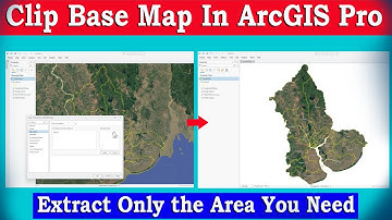 Clip Basemap in ArcGIS Pro FAST! Google Satellite to Project-Ready Data #arcgispro   #cliptool