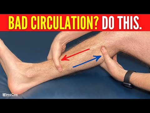 видео: How to INSTANTLY Improve Leg Circulation and Blood Flow