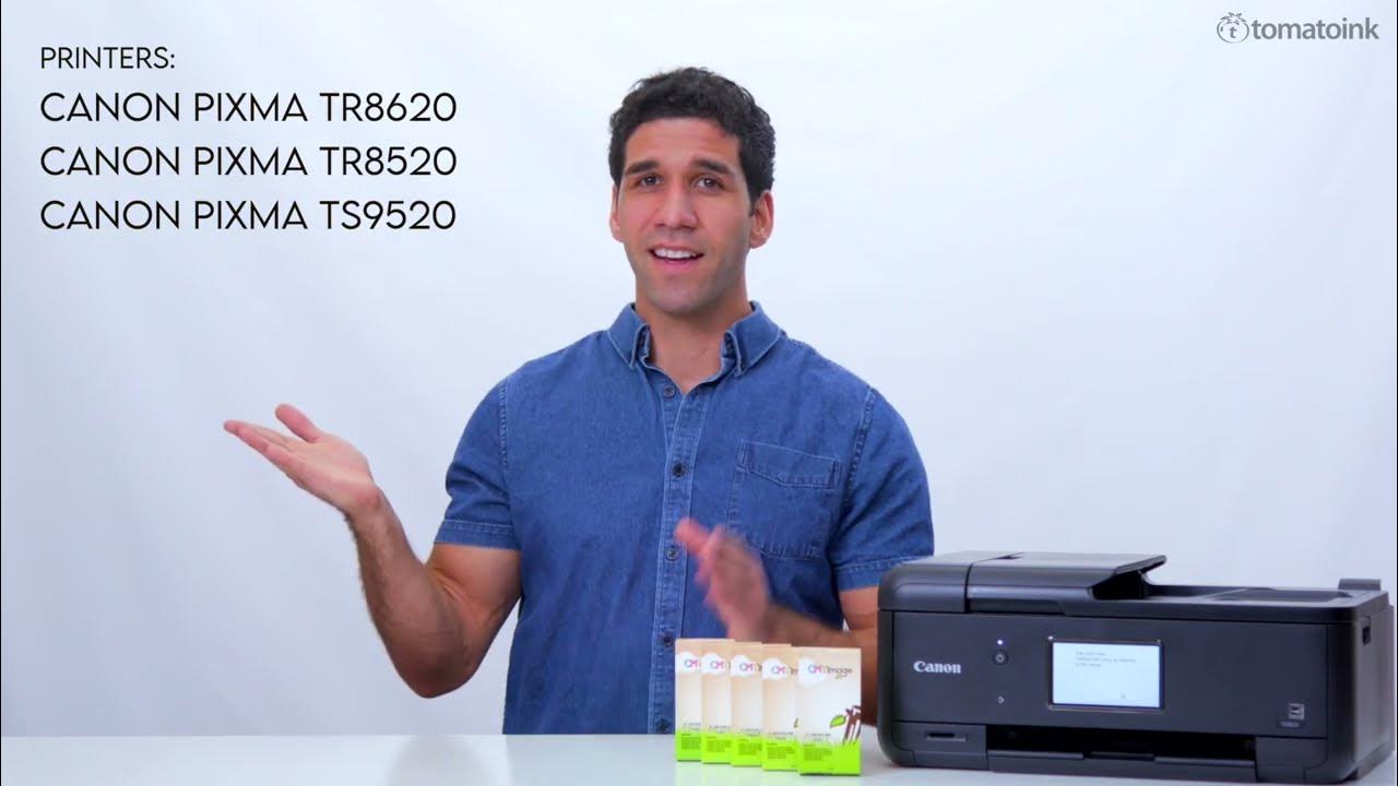 Canon PIXMA TR8620 Ink Cartridges Installation Guide YouTube