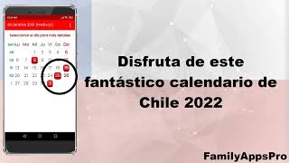 Calendario Chile 2022 screenshot 5
