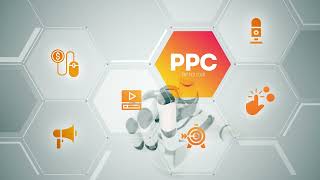 PPC Ads,  Pay Per Click,  Touchscreen Animation, Stock Video