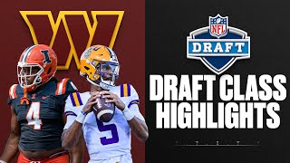 Washington Commanders 2024 NFL Draft Highlights: Jayden Daniels, Luke McCaffrey, & More