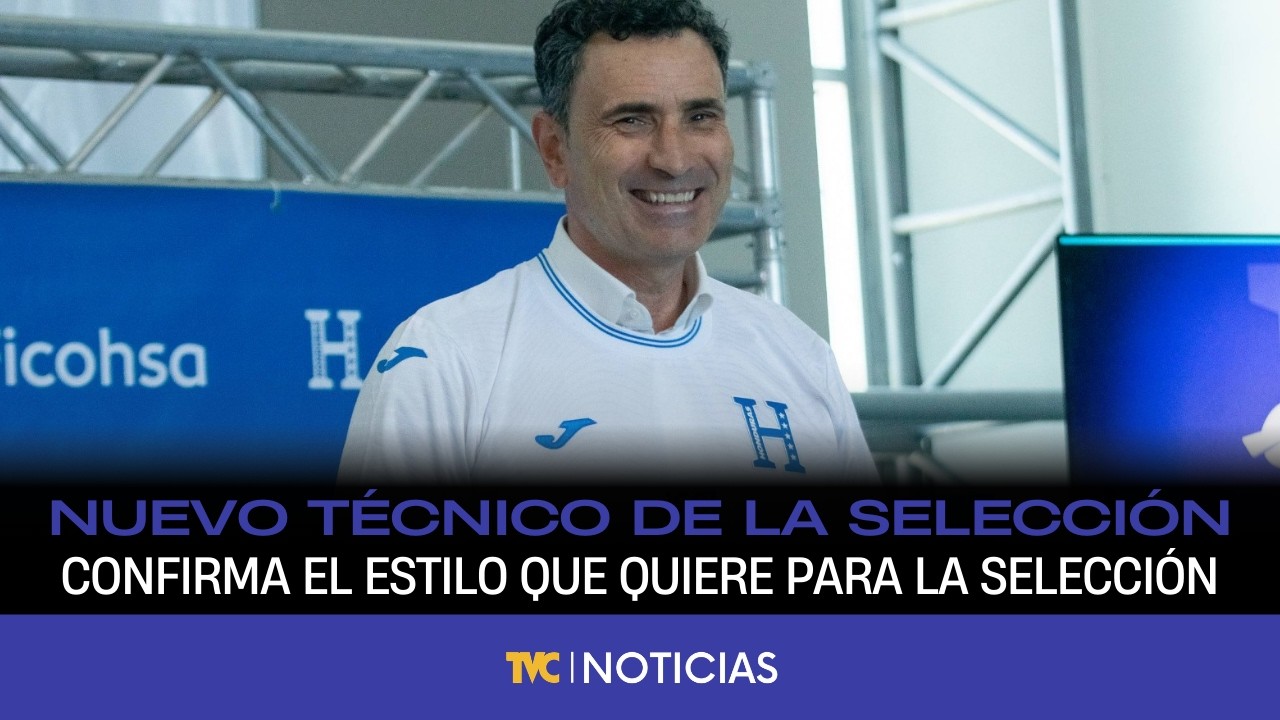 Nuevo técnico de la selección confirma el estilo que quiere para la selección de Honduras
