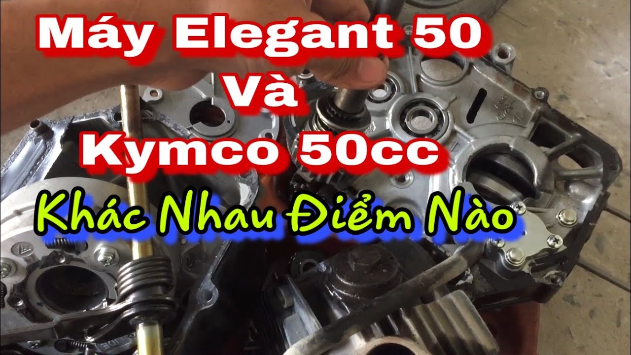 Xe KYMCO 50cc Làm Full 110cc Dên Một Nồi - youtube