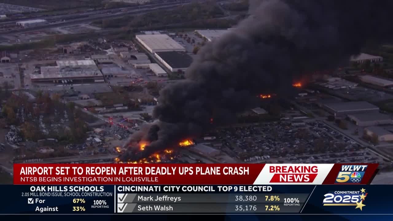 At Least 7 Dead 11 Injured After UPS Plane Crashes Near Louisville Airport