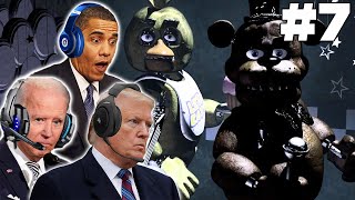 US Presidents Play Five Nights at Freddys (FNAF) Part 7