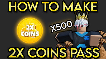 HOW TO MAKE A 2X CASH GAMEPASS IN ROBLOX STUDIO 2023