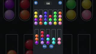 Ball Sort by Infinite Joy: Levels 1494, 1495