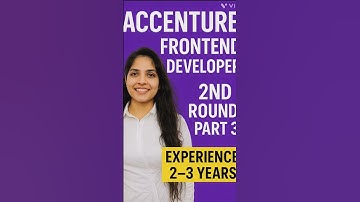 Accenture Frontend Developer React.js Interview (2nd Round (Part 3) | React.js | 2025