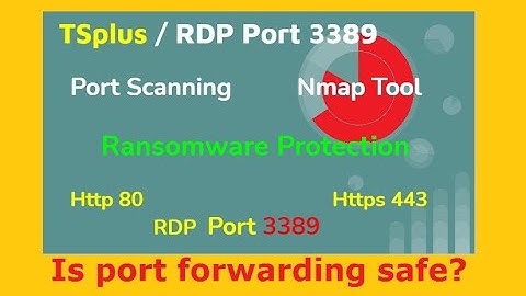 RDP Port Scanner || Ransomware Virus ||Tsplus Port 3389 Safe or Not ? @ITExecutiveVivekDaniyal