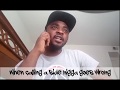 When calling a side nigga goes wrong mr e comedy 