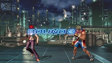 THE KING OF FIGHTERS XIV Vanessa vs Nelson