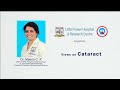   cataract  cataract surgery  dr meena ck  ophthalmology  little flower hospital