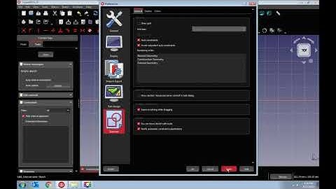 Removing sketch grid in HyperBIM Desktop Application