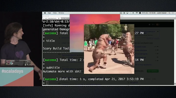 Scary Build Tool? Automate more with sbt by Justin Kaeser