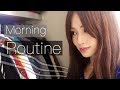 【Morning Routine(モーニングルーティン)】料理、スキンケア、メイク、ヘア、ファッション他♡主婦