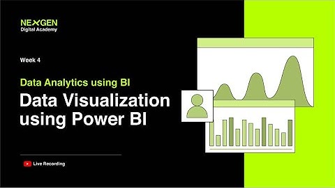 Week 4 Video 2  Data Visualization & Storytelling Using Power BI