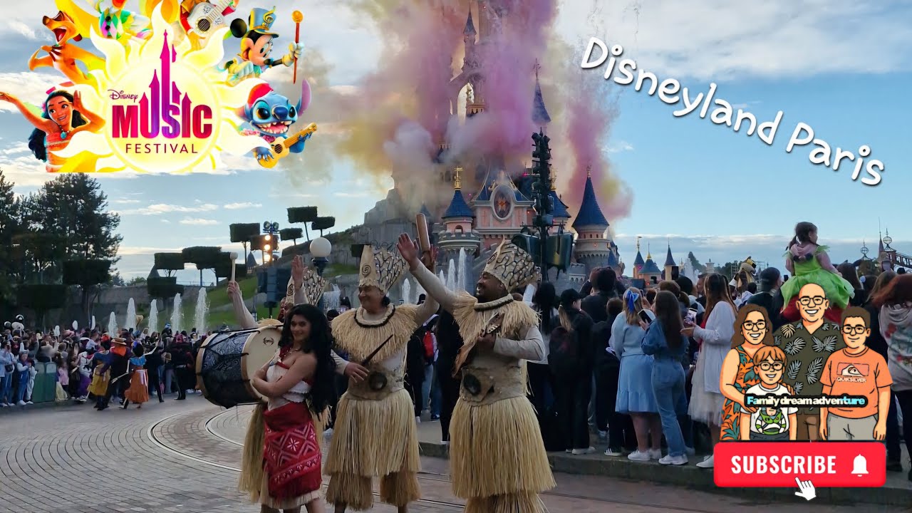 Disneyland Paris Music Festival 🎶 | Grand Show Final en Famille 🏰✨ Magic moment en 4K