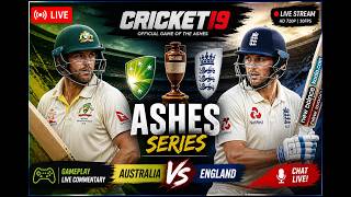 Live Cricket 19 Gameplay | Ashes Series | PC Stream