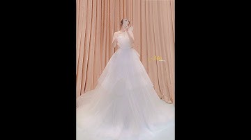 Xu hướng các mẫu váy cưới đẹp nhất 2021