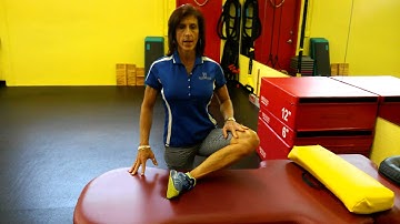 Stride with external rotation