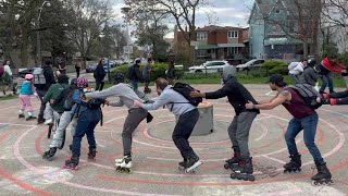 Rollerblading with Cloud8 Skaters #toronto #inlineskating