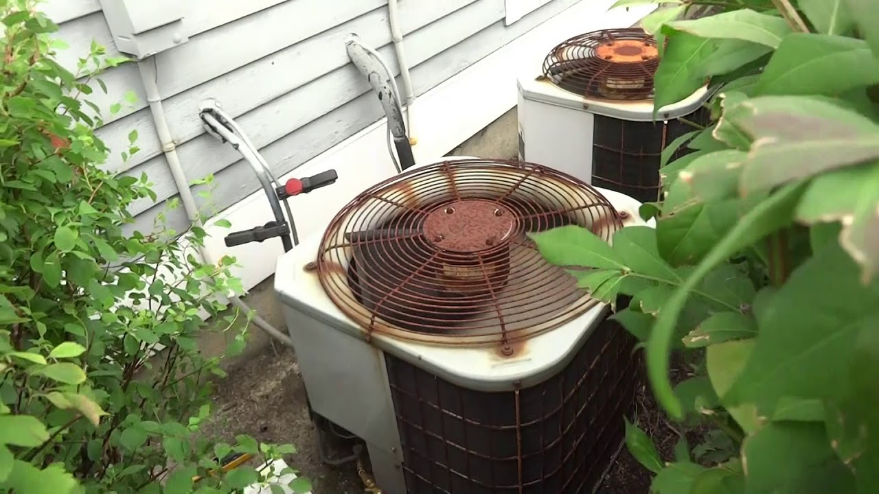 two older AC systems not cooling house YouTube