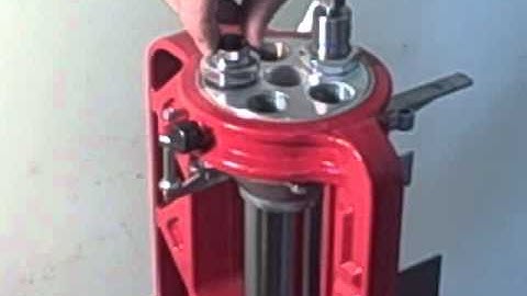Powder Through Expanding Die Adjustment on Lee Load-Master