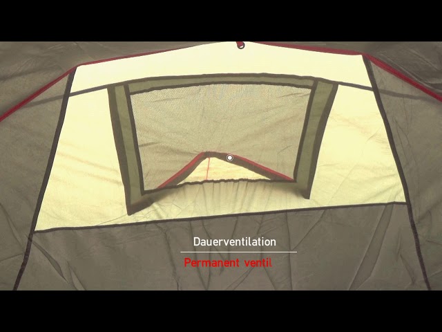 High Peak Zelt Gisborne 3 Features - YouTube