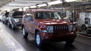 Jeep Liberty production at the Toledo North Assembly Plant, Ohio