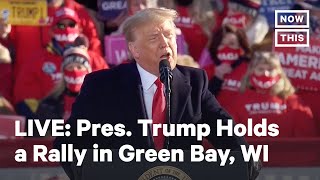 Pres. Trump Holds a Campaign Rally in Green Bay, WI | LIVE | NowThis