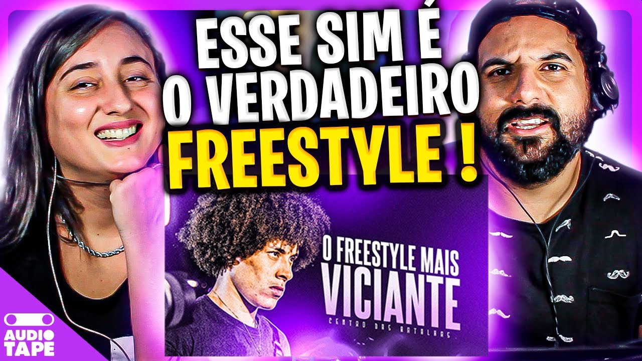 o MAGRÃO INSPIRADO NINGUÉM PARA! 🐕 Reagindo ao Centro das batalhas - AUDIO TAPE REACT