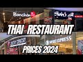 2024 thailand mall restaurant prices revealed thailand