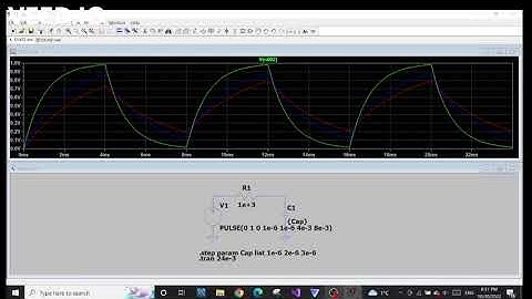 LTSpice, .param and .step simulation, p1